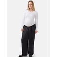 thumbnail image 5 of Ingrid & Isabel For Every Belly Women’s Maternity Under the Belly Drape Pants, Sizes S-XXL, 5 of 8