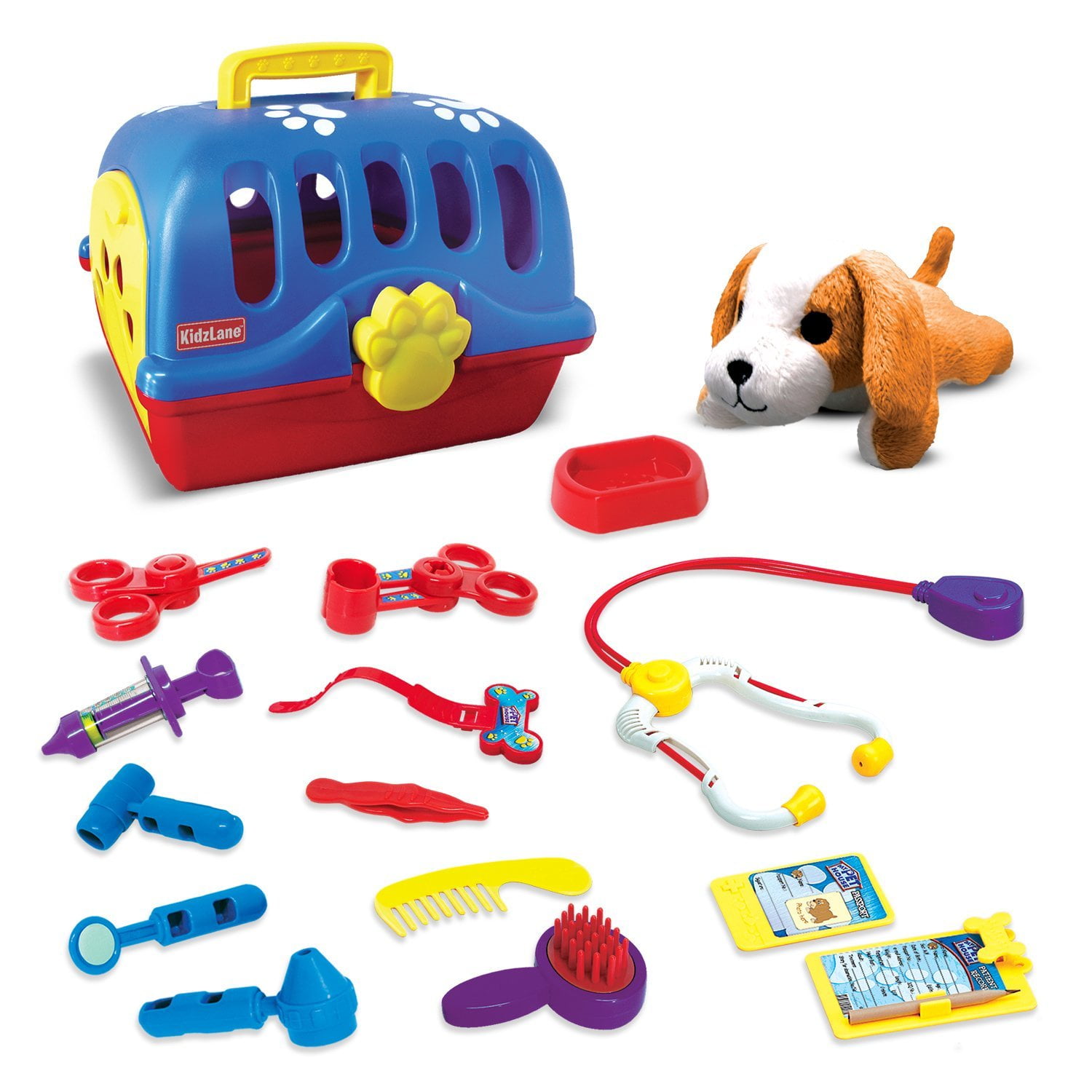 Набор ветеринара Battat с далматинцем. Puppy Carrier игрушка. Pet vet Play Set. 0630996264775 LLP Puppy Home Playset.