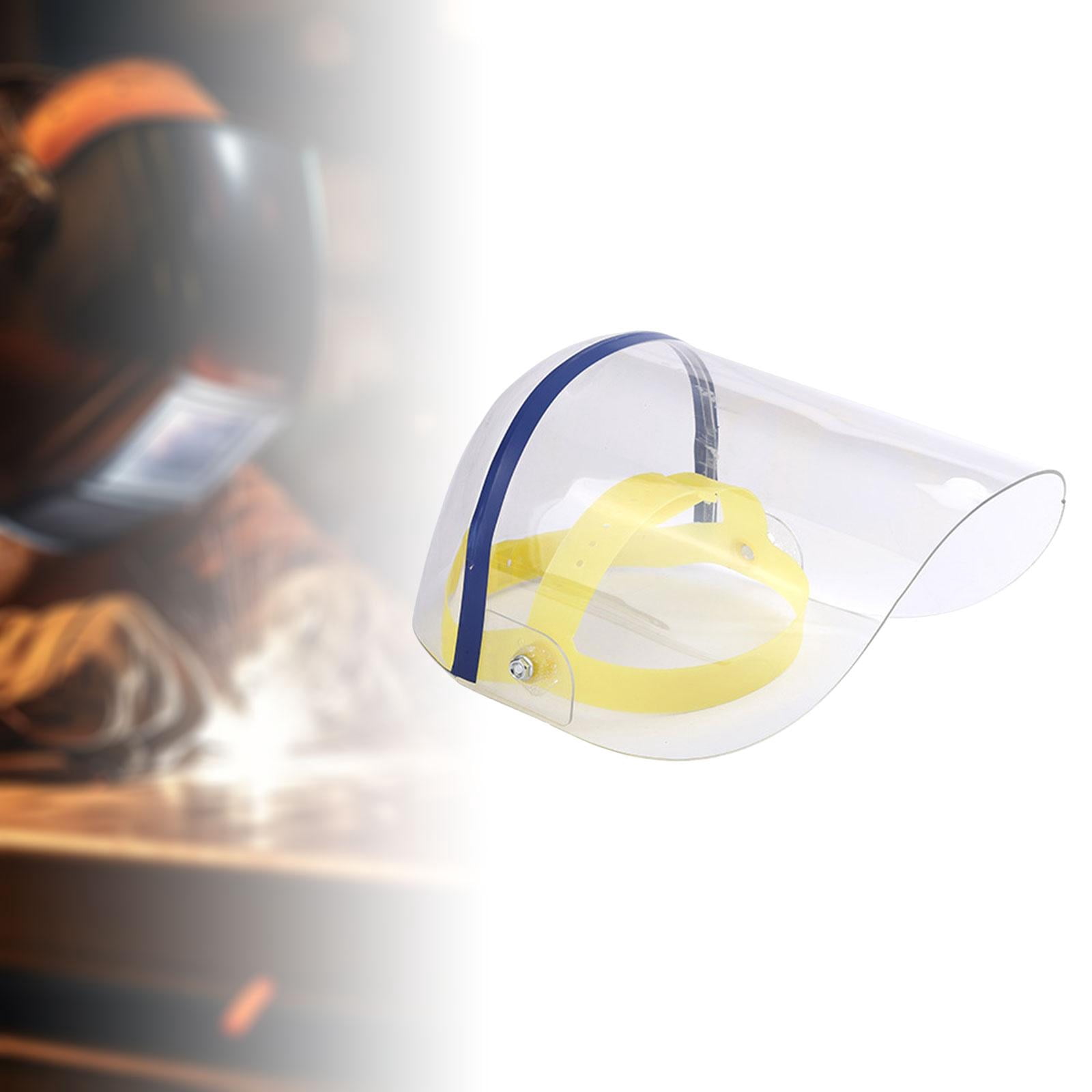 SunniMix Face Shield Anti Impact Accessory Sturdy Face Guard for Work Logging Weeding clear