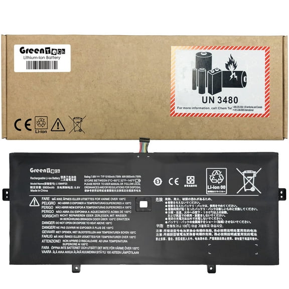 GREENTECH L15M4P23 BATTERY FOR LENOVO IDEAPAD YOGA 910-13IKB 80VF 80VG 78WH L15M4P21 L15C4P21 5B10L46105 5B10L22508