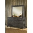 thumbnail image 2 of Yanez Industrial Dresser in Charcoal - Solid Wood, 2 of 7