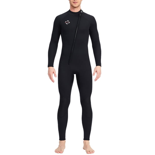 Buceo 3mm trajes de neopreno traje de neopreno traje de buceo de una pieza traje de surf cuerpo completo para bucear snorkeling surf natación negro s AweSitey OD003294-01
