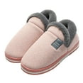 thumbnail image 3 of Vedolay Indoor Slippers Comfortable Slippers Plush Lined House Shoes Pink,41, 3 of 5