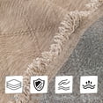 thumbnail image 3 of Smuge Sofa Cover, Sofa Slipcovers Couch Covers Protector 3 Cushion Throw Sofa Towel for L Shaped Couch Suitable for All Seasons (71"x 118", Light Coffee), 3 of 10