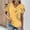 Yellow, variant on CLOISE T Shirts for Women Graphic V Neck Short Sleeve Tee Summer Loose Casual Tops Fashion Elegant Breathable Shirts Comfortable Sunflower Print Tunic Tops Yellow L
