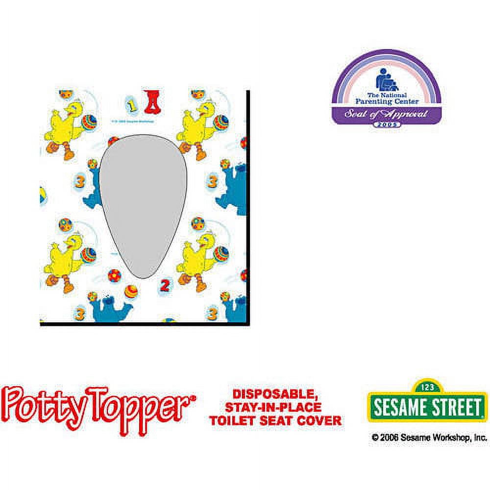Sesame Street Disposable Toilet Seat Cover 40 Count - image 2 of 3