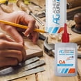thumbnail image 3 of Pegamento Adhesive Guru CA con activador para carpintería, 100 ml (paquete de 6), 3 of 9
