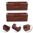 thumbnail image 3 of 2Pcs Card Display Holder Wood Business Card Show Holder Walnut Card Holder, 3 of 8