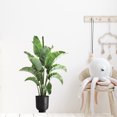 thumbnail image 2 of SHAR Simulated Banana Leaf Wall Sticker in Pot 30 x 90 cm 2 Sheets, 2 of 5