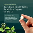 thumbnail image 6 of Gaia Herbs Reflux Relief - Digestive Comfort Support Supplement - Aloe Vera, Marshmallow Root, Chamomile, Licorice - Helps with Occasional Heartburn & Indigestion* - 45 Chewable Tablets (45 Servings), 6 of 9