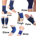 thumbnail image 2 of 1 Pair Professional Gym Running Support Elbow Knee Ankle  Sleeve Wrap Straps Protection Bandage Hand Palm Wrist Foot Proctector  Fitness Brace FOR KNEE, 2 of 8
