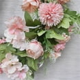 thumbnail image 6 of Room Decor Artificial Peony Wreath Home Indoor And Outdoor Door Knocker Decoration Fake Plants Porch Decor, 6 of 6