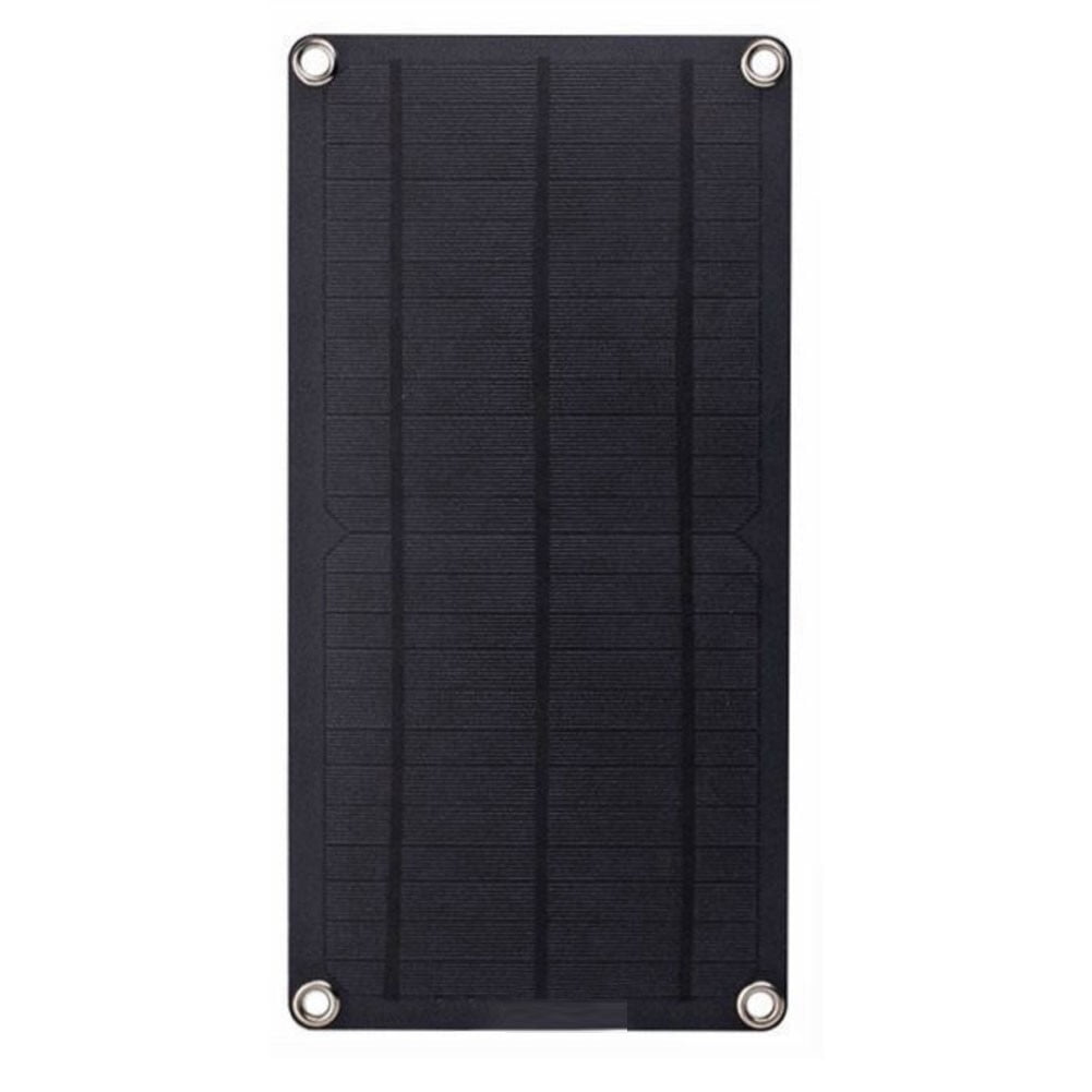 10W 6Vsolar Charger Car Battery Maintainer Portable Solar Panel Kit With Adapter Smile Home