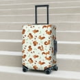 thumbnail image 6 of Hirioo Squirrel Playing for Elasticity Suitcase Cover (No luggage Included) Durable Luggage Protector Fits 18-32 Inch Luggage-Small, 6 of 7