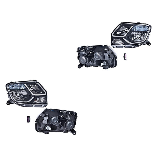 Par de Faros Duster 2016 A 2020 Renault Manual/Eléctrico P/Halog DEPO