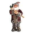 thumbnail image 2 of Snowman Ornamentos Colecciones, Colgante de decoración de árboles de Navidad, Decoraciones de estatuas de Navidad, Pieza central de mes Ropa escocesa de 45 cm Yotijar Figuras de Santa Claus, 2 of 7