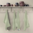 thumbnail image 5 of GZHJMY Light Green Solid Kitchen Dish Towels 4 Piece,Absorbent Soft Dishcloths Towels Reusable Hand Towels Quick Drying Cleaning Cloth, Tea Towels,18" x 28" Washcloths Decorative Towels, 5 of 7