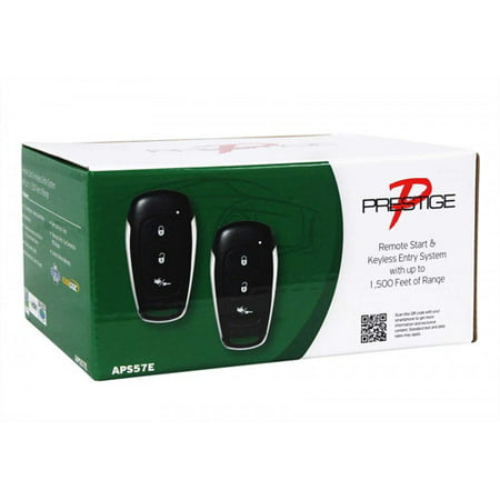 Audiovox APS57 APS57E Advanced remote start and keyless entry