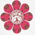thumbnail image 3 of CafePress - Peace Flower Affection Ringer T - 100% Cotton Ringed T-Shirt, 3 of 4