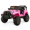 thumbnail image 1 of TOBBI 12V Kids Electric Battery Powered Jeep Wrangler Ride On Toy w/ Remote, 1 of 12