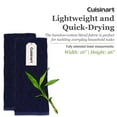 thumbnail image 4 of Cuisinart Kitchen Towels - Ultra Soft, Absorbent & - Premium / Cotton Fiber Blend - Navy Aura, Set of 2, 16" x 26" - Diamond Pattern, 4 of 7