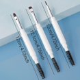 thumbnail image 3 of Eyelash and Eyebrow Brush Tool Synthetic Fiber Brushes Quick and Easy Makeup Application for Home or Travel Use, 3 of 4