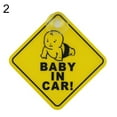 thumbnail image 4 of SPRING PARK Baby on Board Car Warning Safety Suction Cup Sticker Waterproof Notice Board, 4 of 6