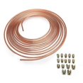 thumbnail image 1 of 25 Ft 3/16" Od Car Copper-nickel Brake Line Tubing Coil And Fitting Kit, 1 of 5