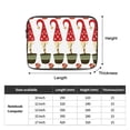 thumbnail image 4 of LNWH Christmas Festive Spirit Atmosphere Pattern Laptop Sleeve, Notebook Computer Pocket Tablet Briefcase Carrying Bag, 15 inch Laptop Case, 4 of 8