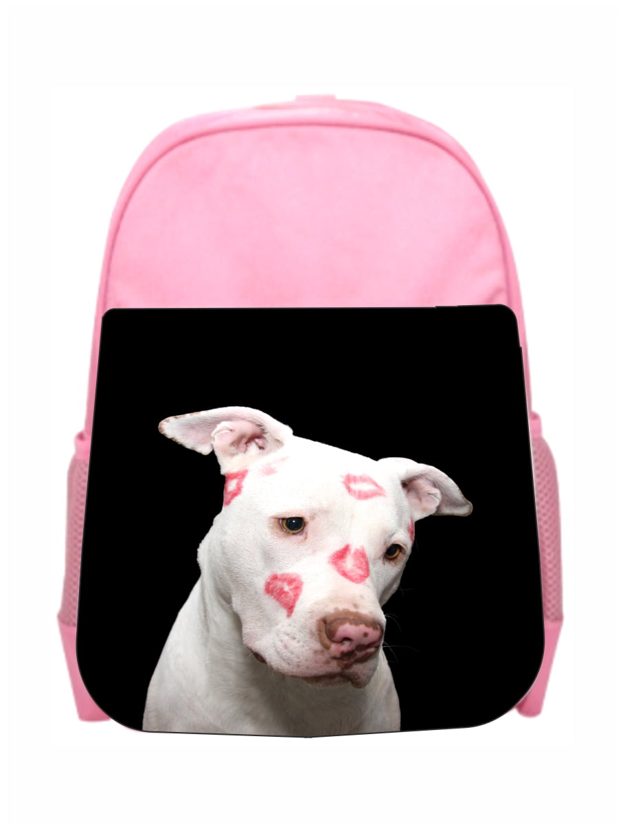 Pitbull Dog Classic Fashion 15 Inch Laptop Bag Large Capacity Unisex Travel Backpack