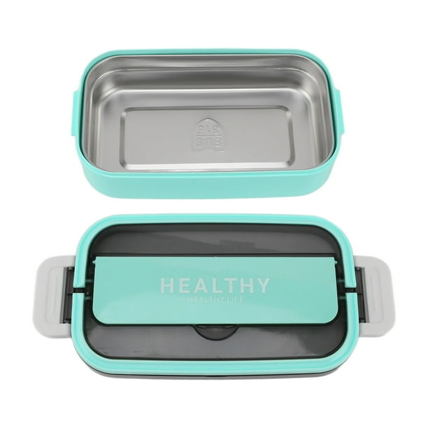 Lunch Box, Contenedor Seguro De Microondas A Prueba De Fugas De 700 Ml, Ideal Para Una Oficina Escolar Con Compartimentos Separados Para Facilitar El Transporte, Estilo