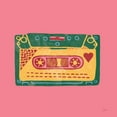 thumbnail image 3 of Urban, Mary 15x15 Black Modern Framed Museum Art Print Titled - Retro Cassette No Words Dark, 3 of 5