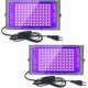 thumbnail image 1 of 2pcs 100w Uv Led Floodlight Blacklight Ip65 Waterproof, Ultraviolet Led Lamp, Effect Lighting compatible with Aquarium, Party, Neon Painting, Fluoresc, 1 of 5
