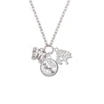 thumbnail image 2 of Delight Jewelry Filigree Curls Butterfly Let Things Go Fall Zoey Charm Necklace, 28", 2 of 4