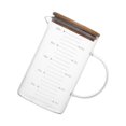 thumbnail image 5 of relayinert Heat Resistant Glass Measuring Cup Freezer Safe Handgrip Measure Oven Tea 1000ml, 5 of 5