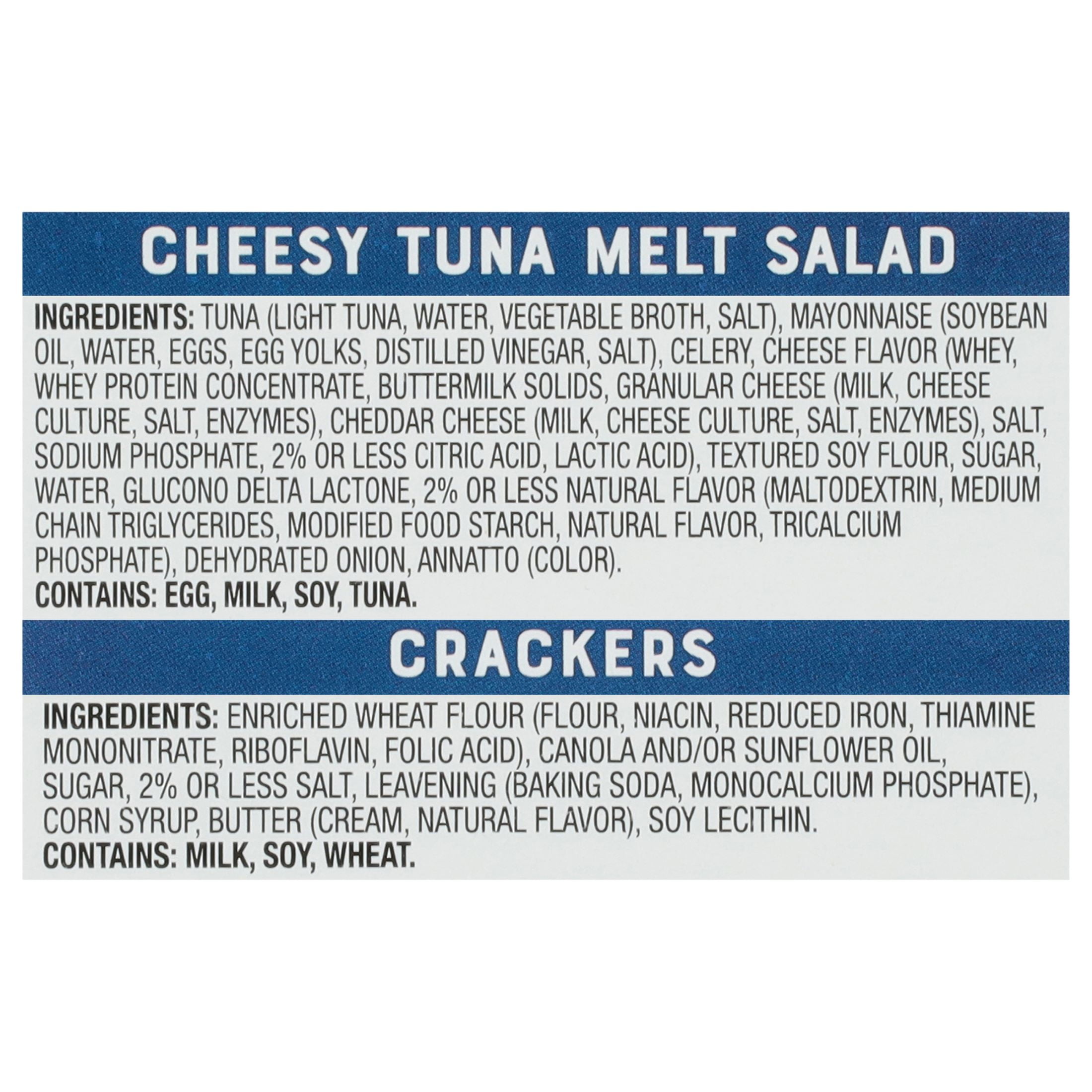 (12 pack) Bumble Bee Snack on The Run Cheesy Tuna Melt with Crackers Kit, 9g Protein Per Serving, Ready to Eat, Spoon Included, Shelf Stable Box, 3.35 oz