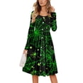 thumbnail image 5 of Accesorios de disfraz de Halloween para mujer, vestido de princesa de manga larga, elegante vestido de calabaza, vestido de fiesta Vintage para Festival, 5 of 5