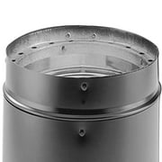 DuraVent DVL Stainless Steel Double Wall Connector Kit, 6 x 6 inch