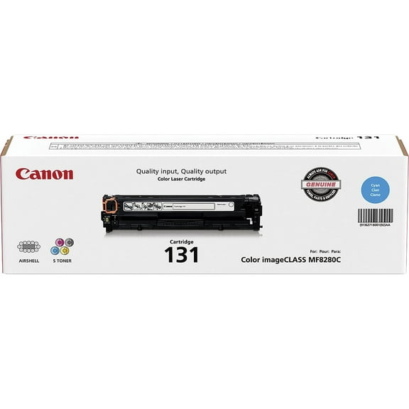 Canon 6271B001 (CRG-131) Toner, Cyan