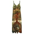 thumbnail image 3 of Tree with Life Sleeveless Dress Women's Luxury Party Dress Birthday Dresses for Women, 3 of 6
