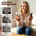thumbnail image 3 of Professional Wood Floor Scratch Repair, Wood Repair Kit, Restore A Finish for Wood, Floor Cover Nicks and Scratches, Hides Minor Defects, Wood Furniture Repair Kit(xxw), 3 of 6