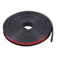thumbnail image 2 of Lipstore Self Adhesive Veneer Edging Furniture Protector Counter U Shape Edge Banding Black, 2 of 8