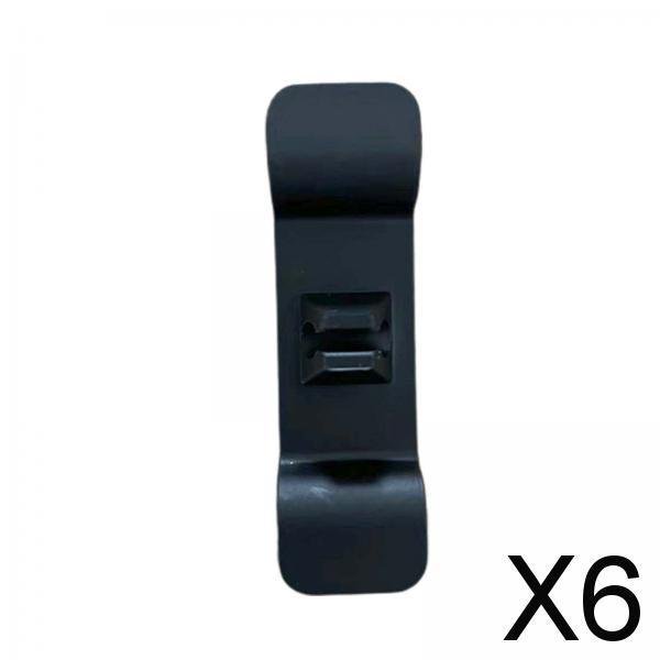 6x Organizador de Cables para Electrodomésticos Envoltura de Cables Gadgets de Almacenamiento de Cocina Organizador de Cables Autoadhesivo para 6 piezas