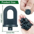 thumbnail image 5 of 50 pcs Greenhouse Twist Clips Plastic Greenhouse Fixing Clips for Aluminium Greenhouse Insulation Netting Shading, 5 of 5