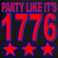 thumbnail image 3 of CafePress - Party Like Its 1776 Long Sleeve T Shirt - Women's Long Sleeve Graphic Tee Casual Fit, 3 of 4