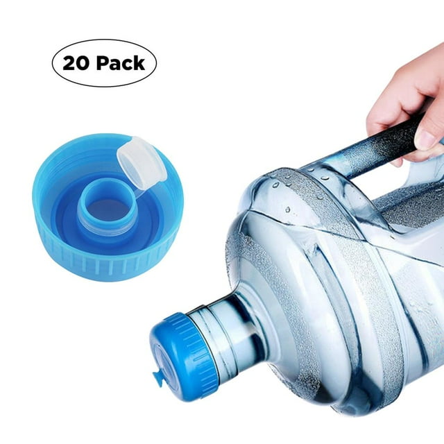 Youkk 20 Pcs Bouchons de Remplacement pour Pichet d'Eau Anti-Déversement Bouchons de Bouteille Couvercles Réutilisables