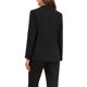 thumbnail image 3 of Blazer de mujer INSPIRE CHIC con solapa muesca, de manga larga, de un solo botón, chaquetas de traje de trabajo XL negras, 3 of 6