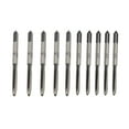 thumbnail image 4 of 10Pcs Metric Taper Plug Tap Set Straight Shank Carbon Steel for Metal Processing M2.5, 4 of 13