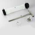 thumbnail image 4 of Home Kitchen Sausage Stuffer with 3 Filling Tubes Manual Hand Push Type Plastic Sausage Maker, 4 of 5