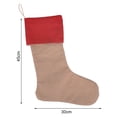 thumbnail image 6 of Dream Lifestyle Christmas Stocking Contrast Colors Multipurpose Reusable Festive Lightweight Store Candy And Gift Large Capacity Wave Pattern Hanging Socks Gift Bags for Home, 6 of 8
